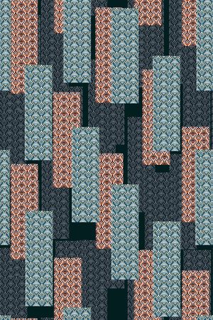 几何印花华亿平台图片