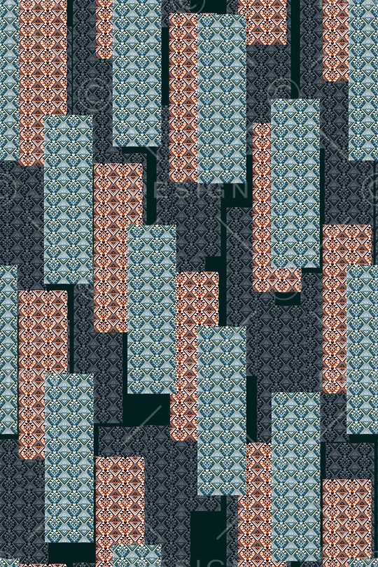 几何印花华亿平台图片