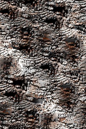 抽象男装印花华亿平台图片