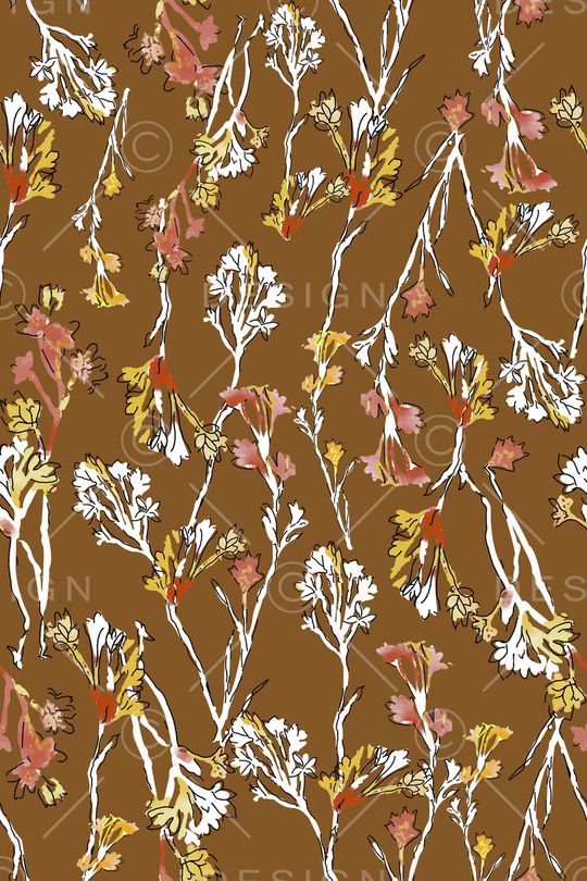 植物印花华亿平台图片