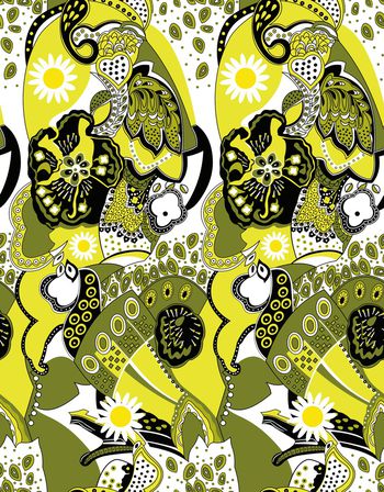 几何印花华亿平台图片