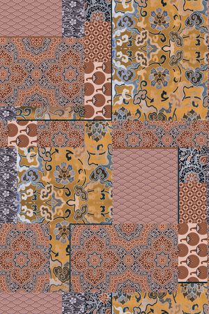 真丝印花华亿平台图片