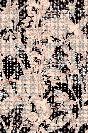 几何印花华亿平台图片