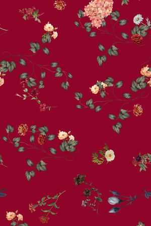 复古印花华亿平台图片