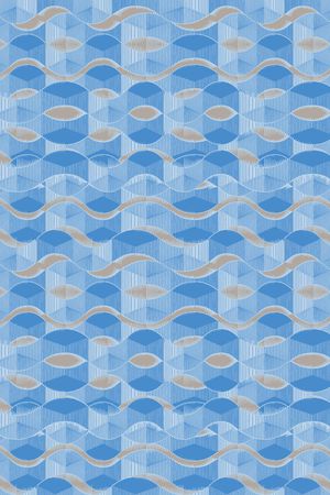 几何印花华亿平台图片