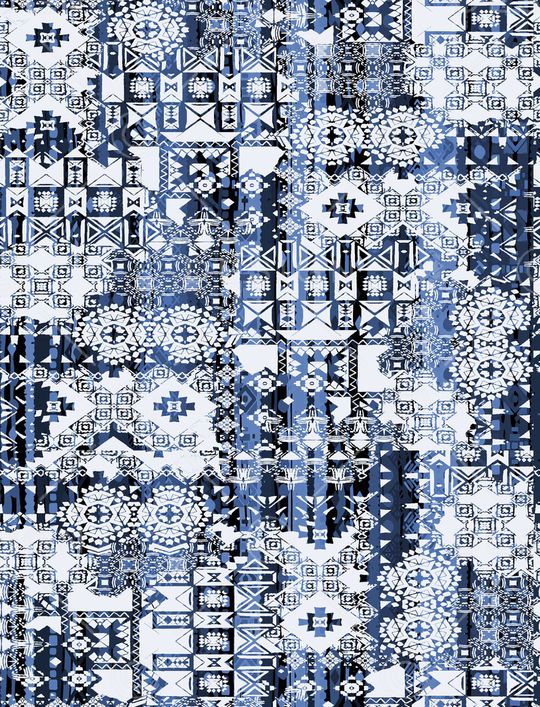 几何印花华亿平台图片