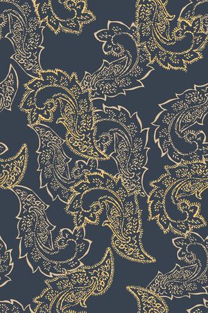 佩斯利印花华亿平台图片