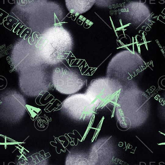 字母印花华亿平台图片