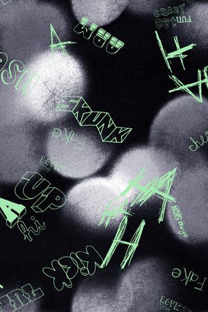 字母印花华亿平台图片