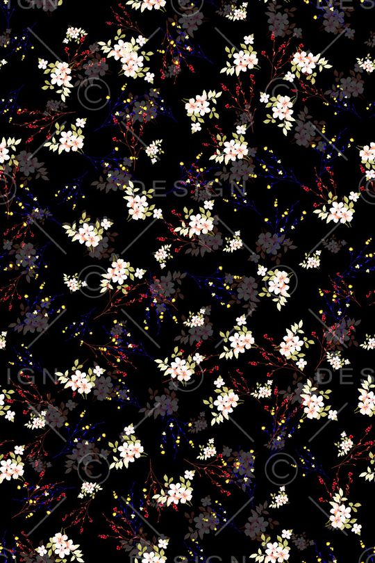 绿植树叶印花华亿平台图片