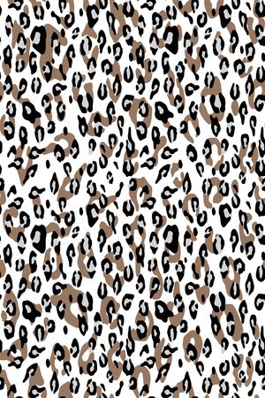 豹纹印花华亿平台图片