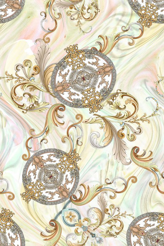 抽象印花华亿平台图片