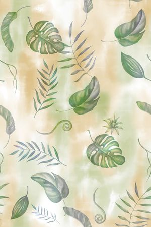 小清新印花华亿平台图片