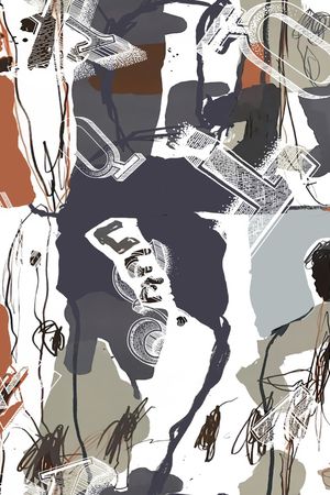 字母印花华亿平台图片