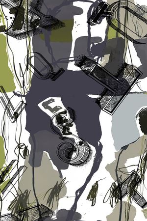 字母印花华亿平台图片