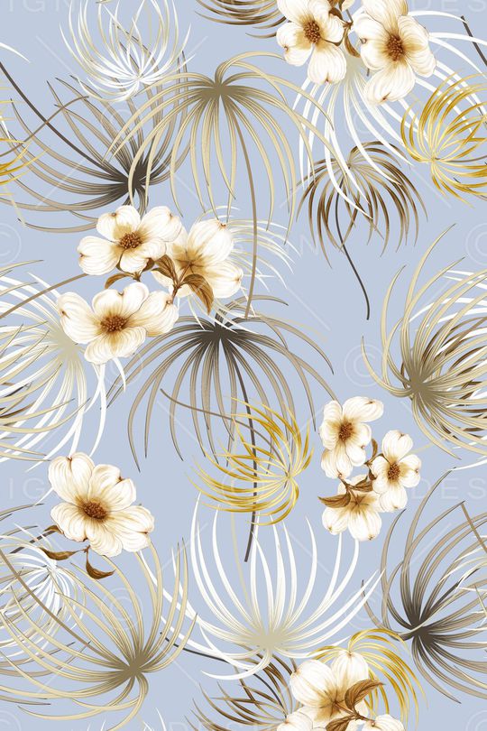 绿植树叶印花华亿平台图片