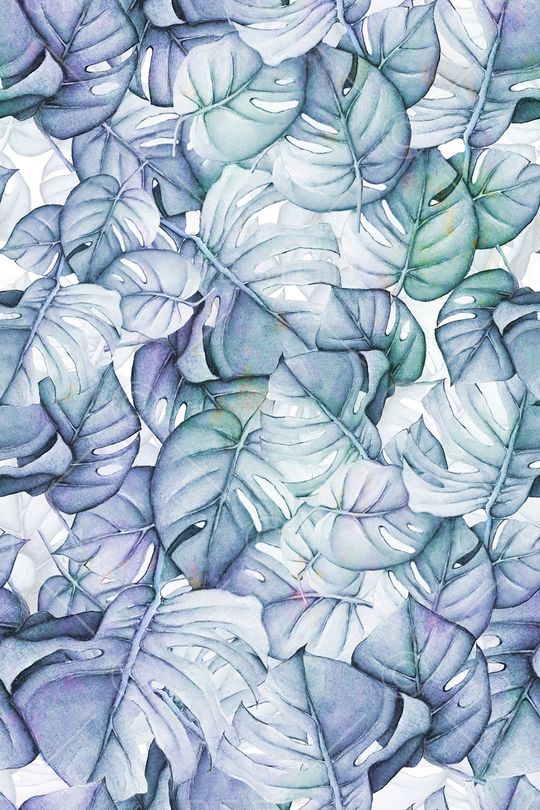 绿植树叶印花华亿平台图片