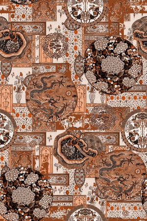 时尚印花华亿平台图片