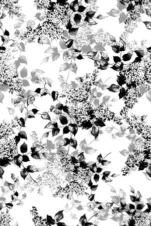 黑白华亿平台印花华亿平台图片