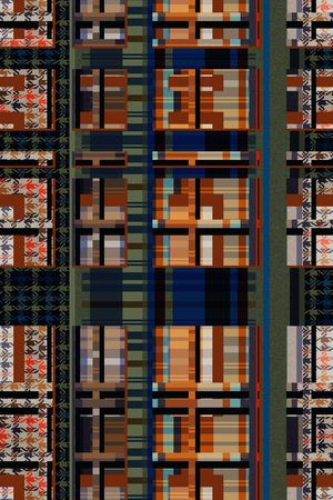 几何印花华亿平台图片