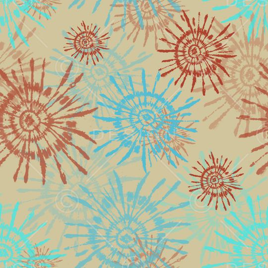 扎染华亿平台印花华亿平台图片