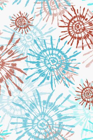 扎染华亿平台印花华亿平台图片