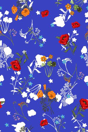 绿植树叶印花华亿平台图片