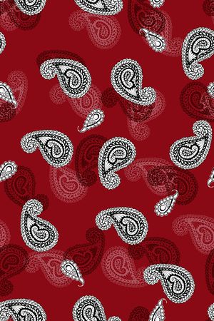 传统纹样印花华亿平台图片