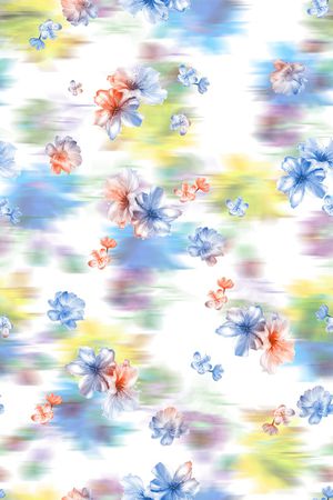 水彩印花华亿平台图片