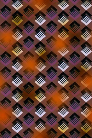 几何印花华亿平台图片