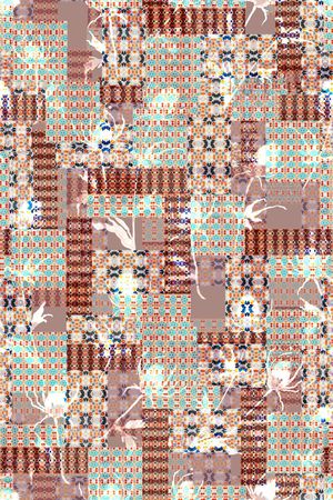 民族风印花华亿平台图片