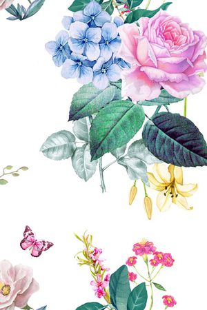 绣球花印花华亿平台图片