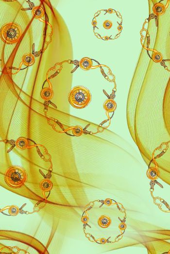 1462718-丝带盘扣