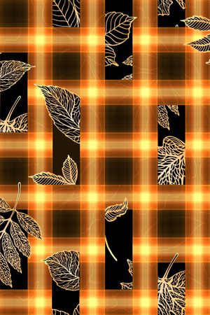 格子印花华亿平台图片