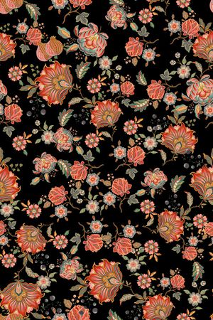 民族风印花华亿平台图片