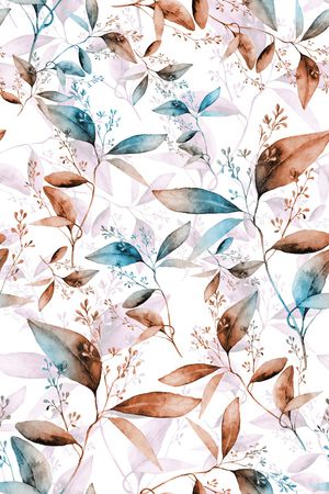 绿植树叶印花华亿平台图片