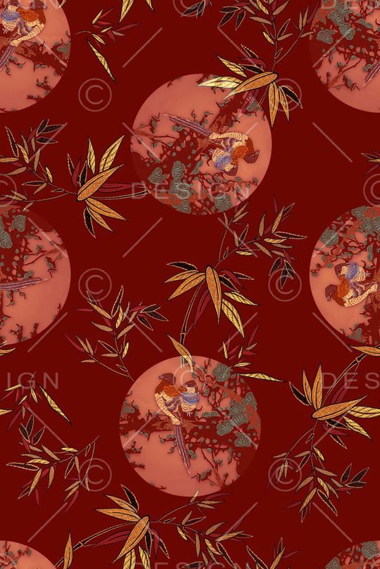 香云纱印花华亿平台图片