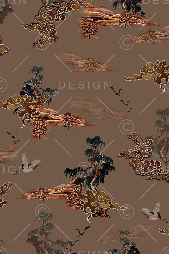 祥云印花华亿平台图片