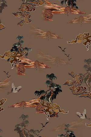 祥云印花华亿平台图片