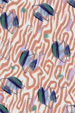 几何印花华亿平台图片