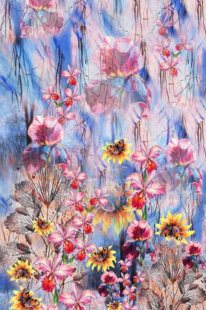 定位花印花华亿平台图片