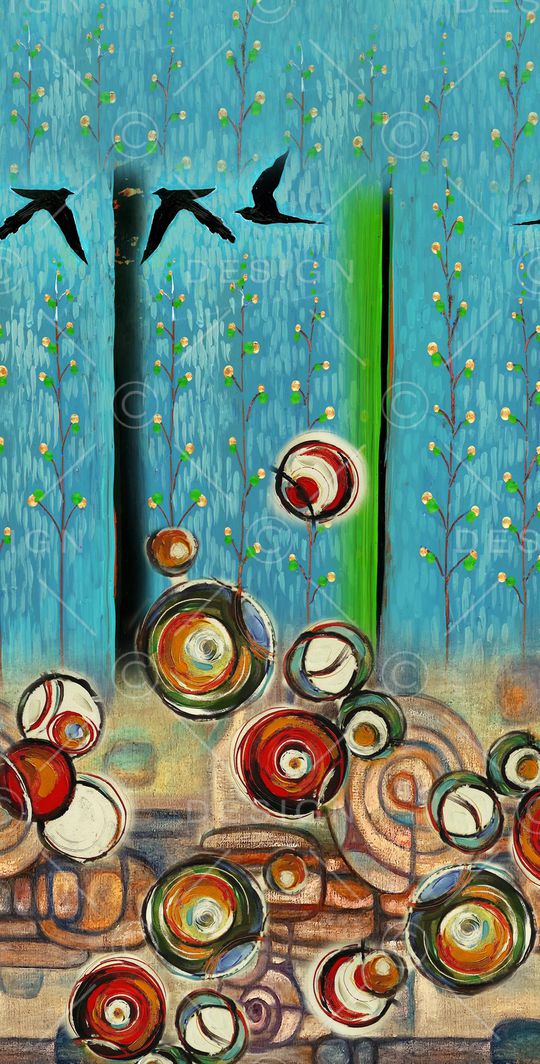 定位花印花华亿平台图片