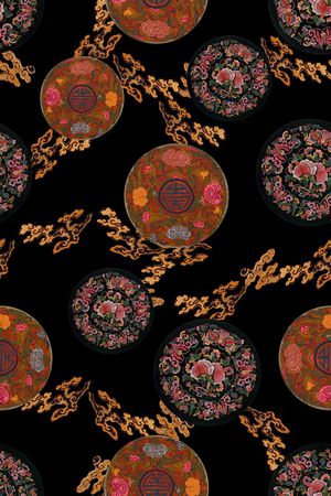 祥云印花华亿平台图片