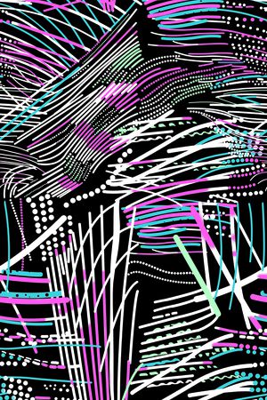 线条印花华亿平台图片