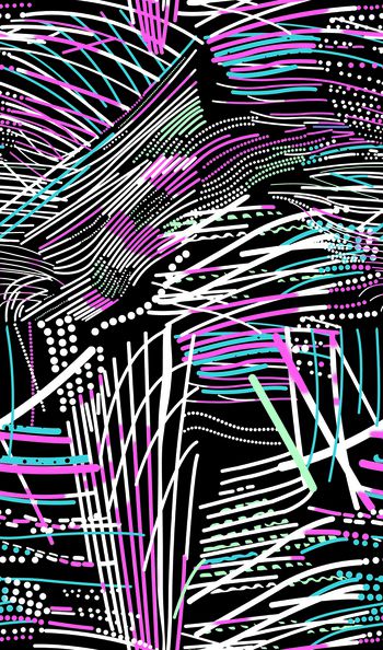 线条印花华亿平台图片