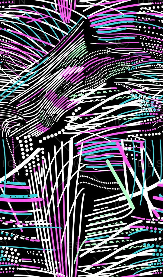 线条印花华亿平台图片