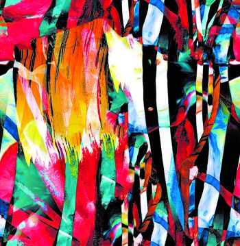 几何印花华亿平台图片