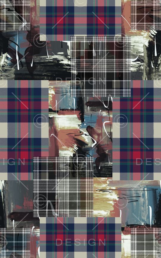 条格印花华亿平台图片