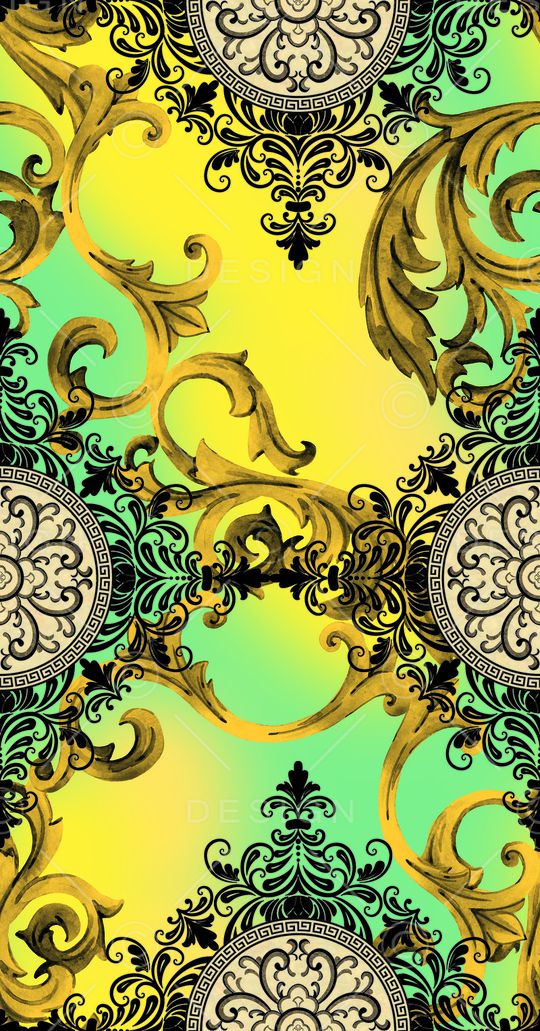 佩斯利印花华亿平台图片