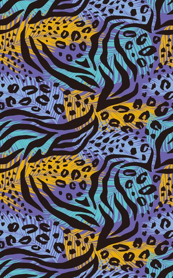 几何印花华亿平台图片